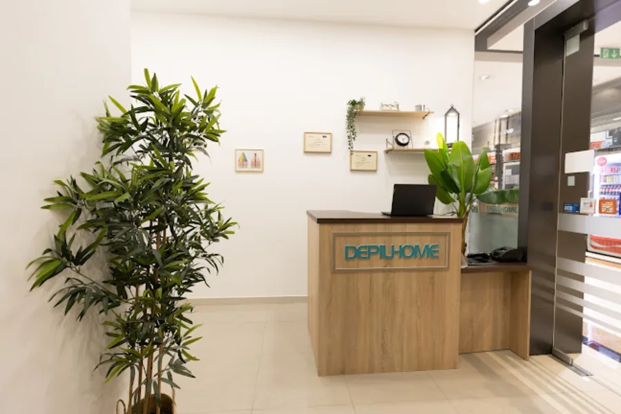 Recepcija Depilhome Green Gold